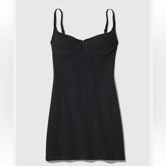 CALVIN KLEIN x HERON PRESTON WMNS CORSET DRESS L - Picture 4 of 16